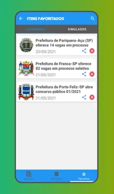 Confira Concursos android App screenshot 1