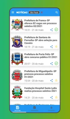 Confira Concursos android App screenshot 5